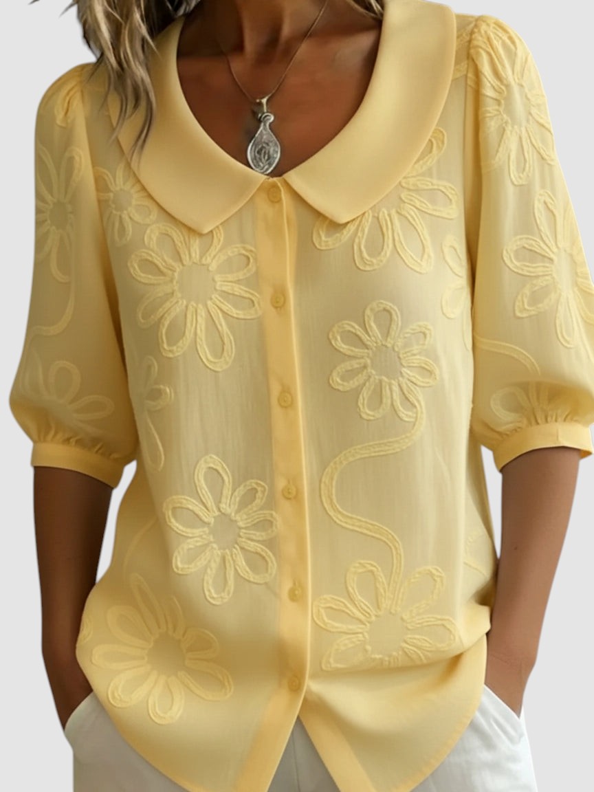 AURELIE | FLORAL BLOUSE