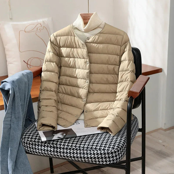 Women's Quilted Snap-Front Jacket - image 1