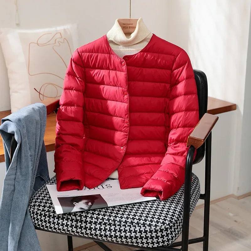 Women's Quilted Snap-Front Jacket - image 4