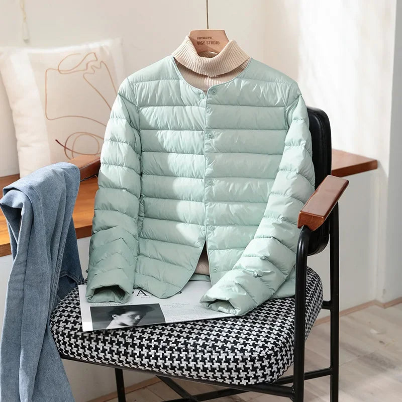 Women's Quilted Snap-Front Jacket - image 7
