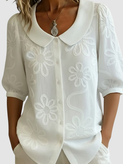 AURELIE | FLORAL BLOUSE
