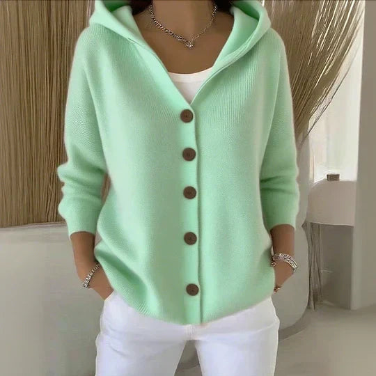 Rocío | Knitted Hooded Jacket