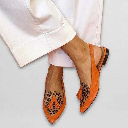 Elena | Women's Sandals with Straps and Fringes