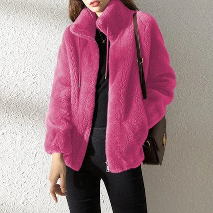 Women's Zip-Up Jacket with Loose Fit - image 4