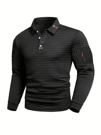 Men's Quilted Casual Jumper - image 5