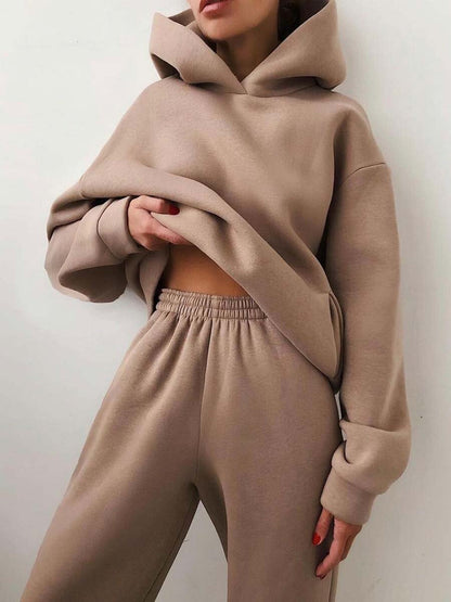Women's Hooded Knit Two-Piece Set - image 7