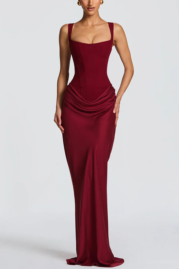 Éléonore | Maxi Dress with Square Neckline