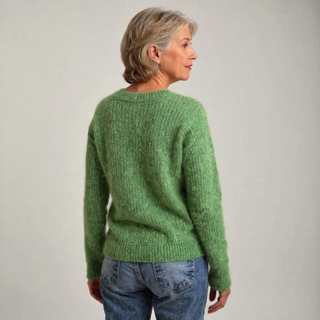 Women's Icelandic Pattern Knit Jumper - image 2