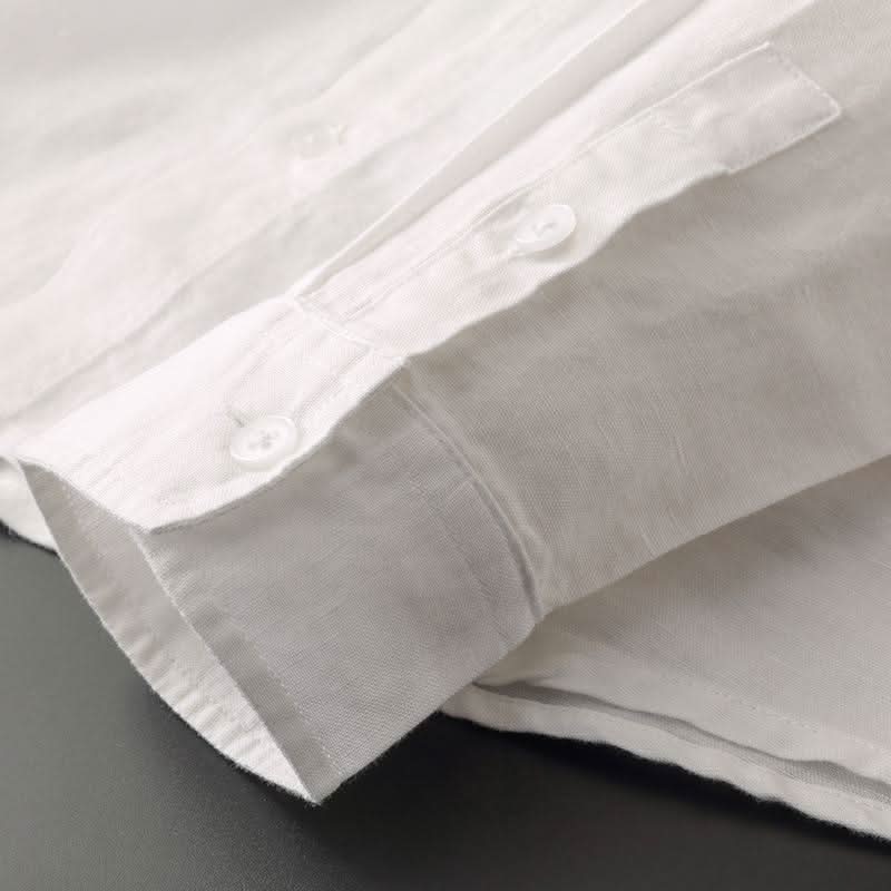 Men's Linen Look Pullover Hoodie - image 3