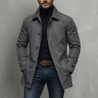 Men's Everyday Winter Coat with Functional Pockets and Cuffs - image 1