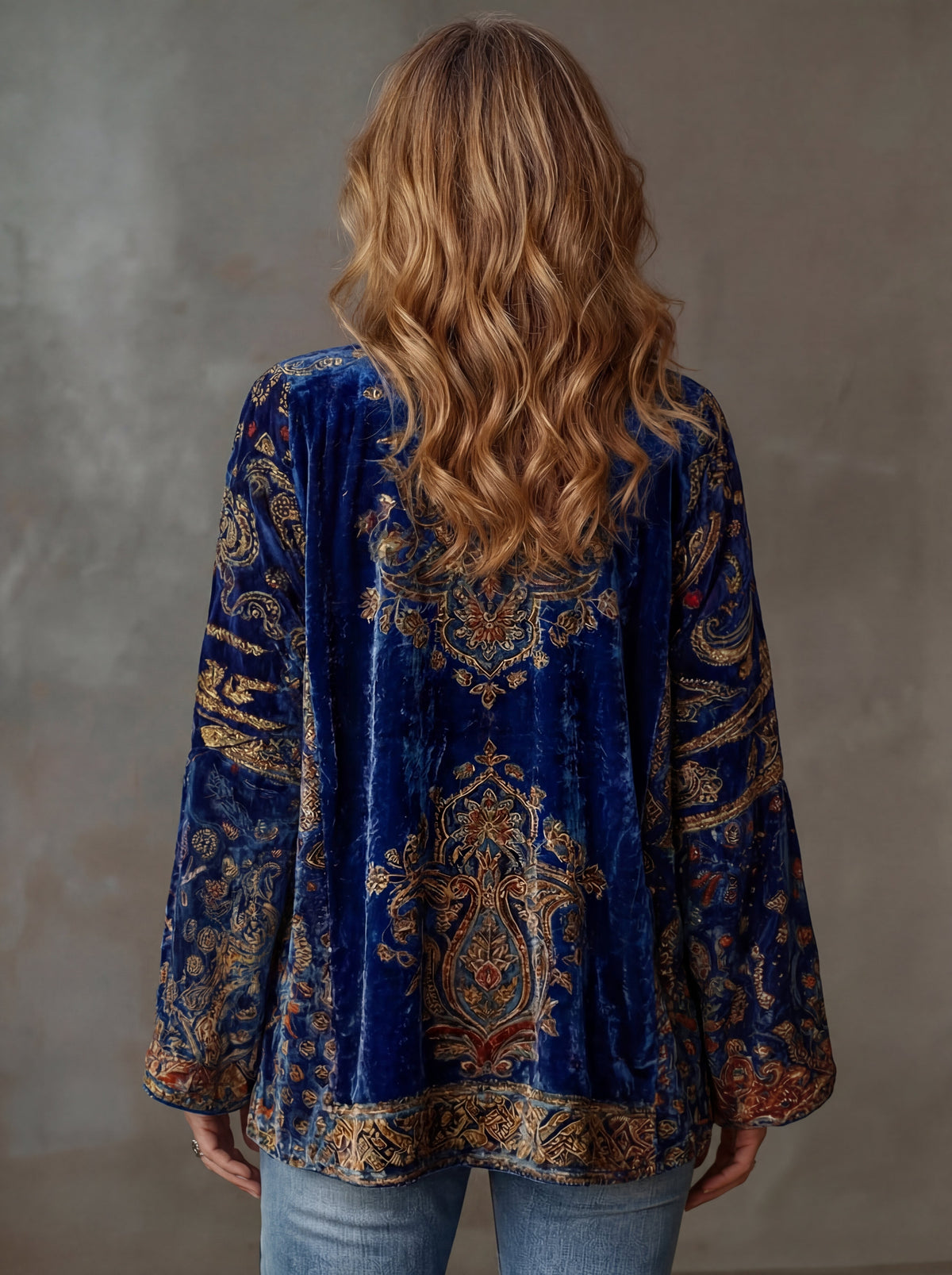 Women's Boho Kimono Jacket - image 4