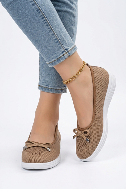 AMELIE - Knit Horsebit Slip-Ons
