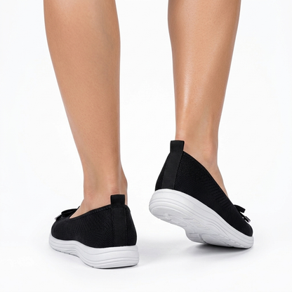AMELIE - Knit Horsebit Slip-Ons