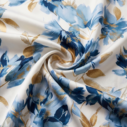 Elena | Floral Wrap Midi Dress