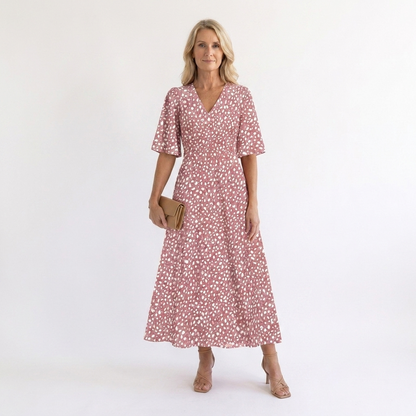 Francesca | Elegant Midi Dress‎