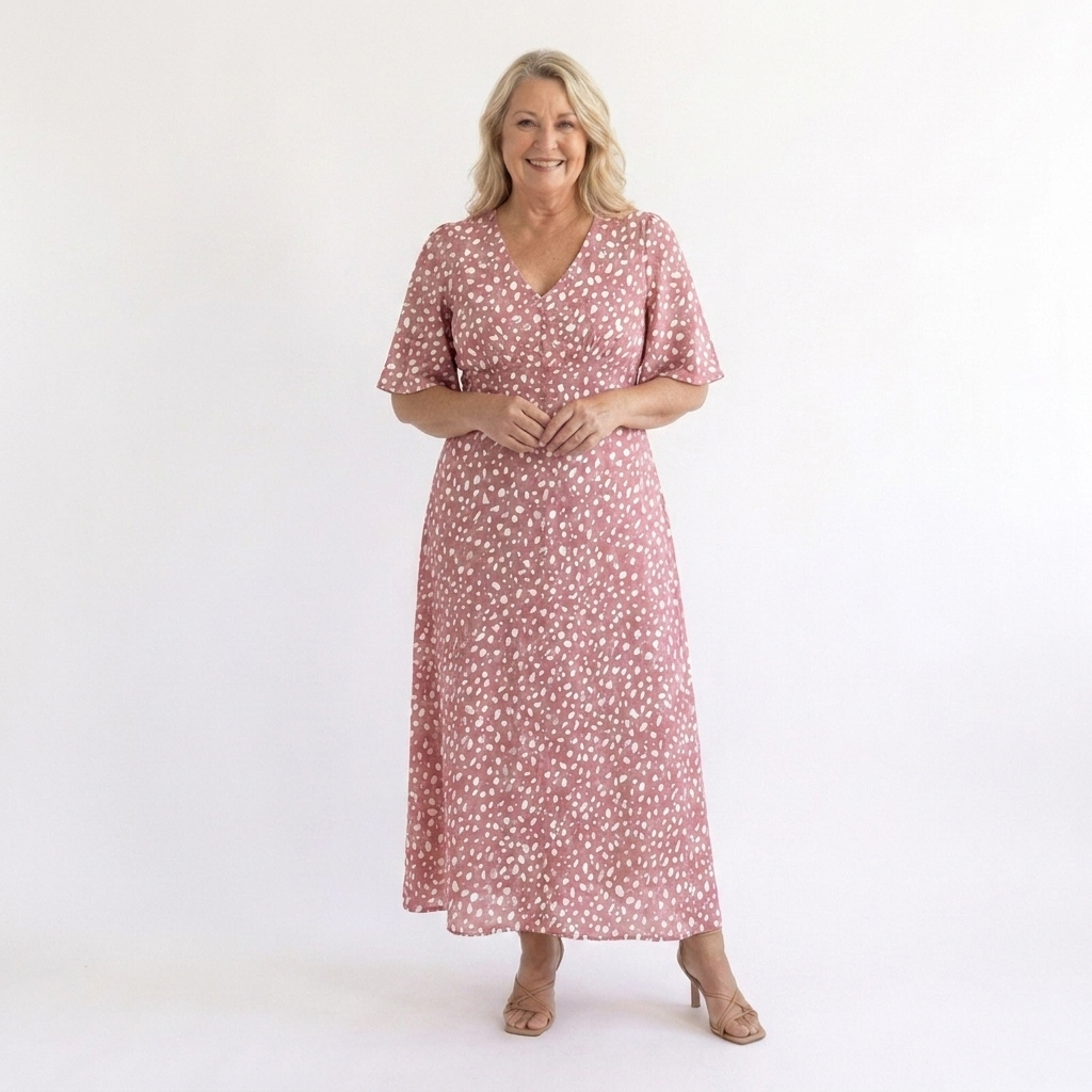 Francesca | Elegant Midi Dress‎
