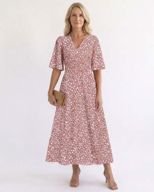 Francesca | Elegant Midi Dress‎