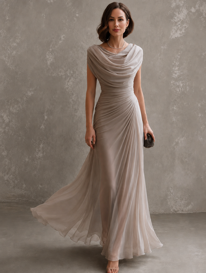 Jenna | Draped Maxi Dress