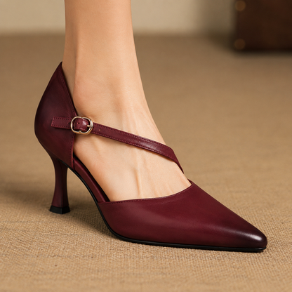 Diana | Elegant Crossover Strap Heels