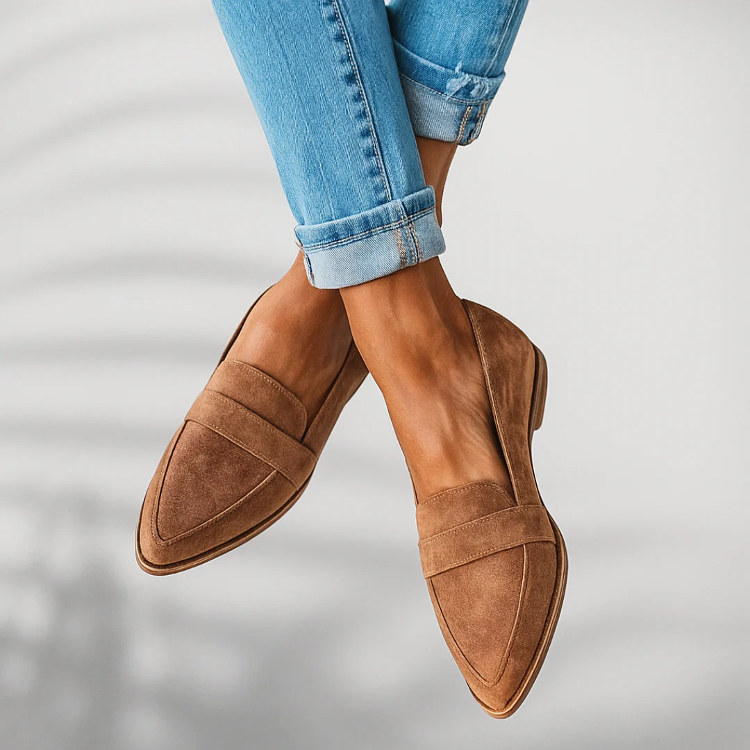 Women's Pointed Toe Penny Loafers - image 2