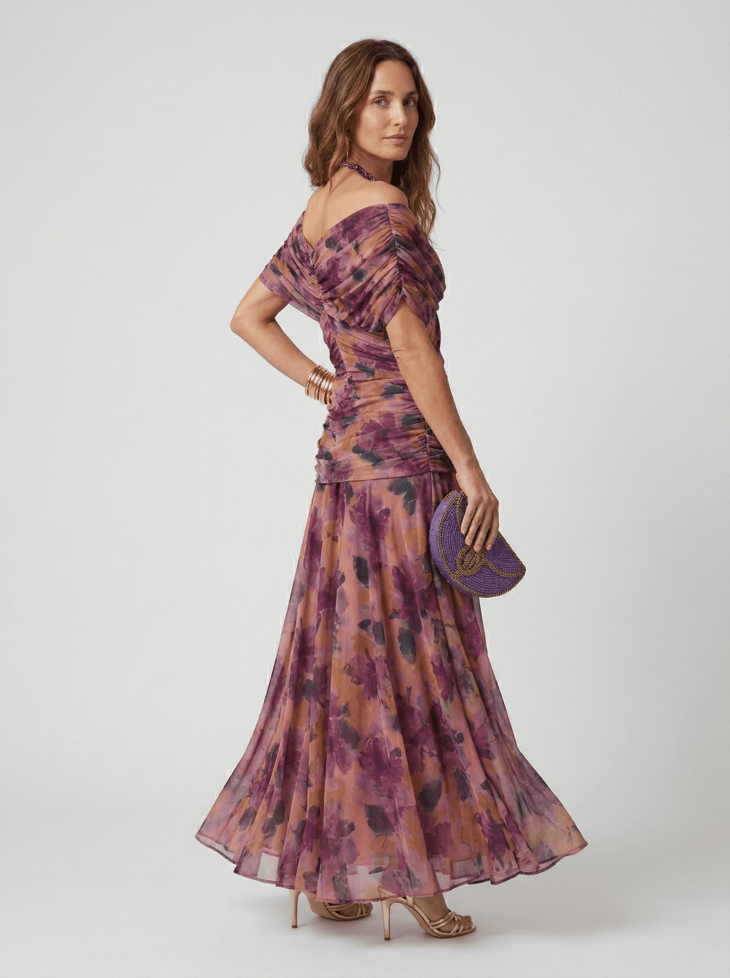 Paula™ | Long Dress with V-Neck