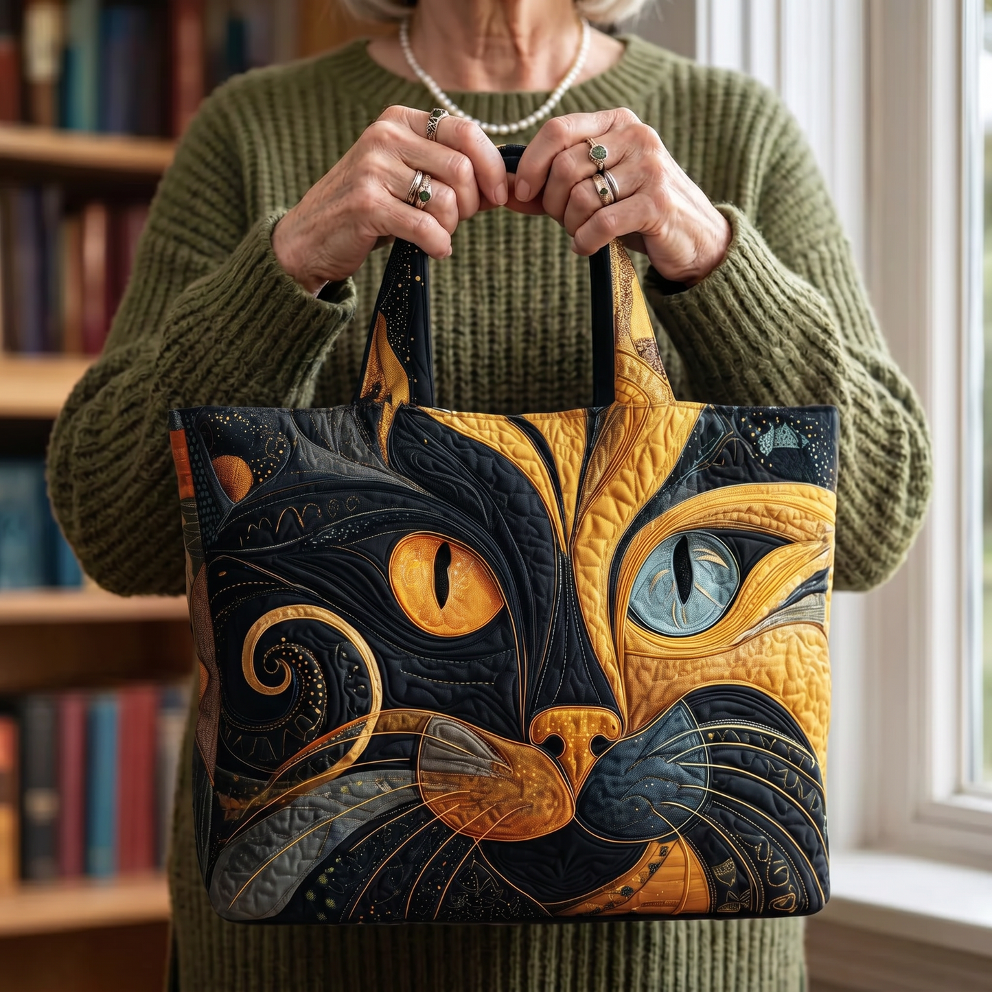 Craft Tote - Mystic Cat