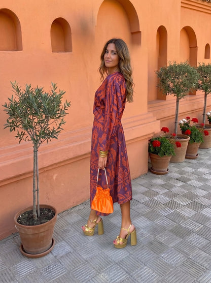 Laura™ | Midi Dress with Print