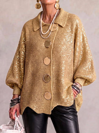 Ardelle™ | Oversized Collared Cardigan