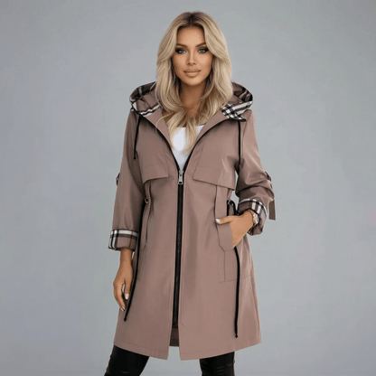 Women's Hooded Zip Coat - image 1