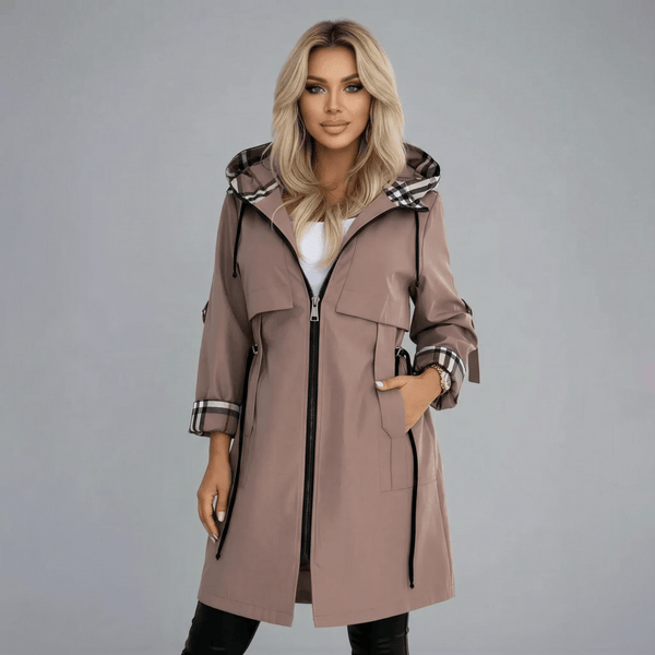 Women's Hooded Zip Coat - image 1
