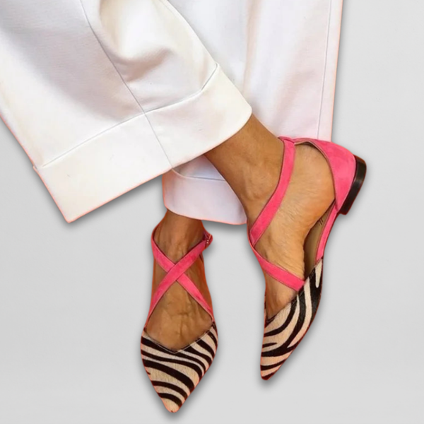 Ornella | Women's Ballerina Shoes with Straps
