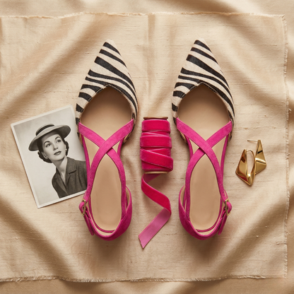 Ornella | Women's Ballerina Shoes with Straps