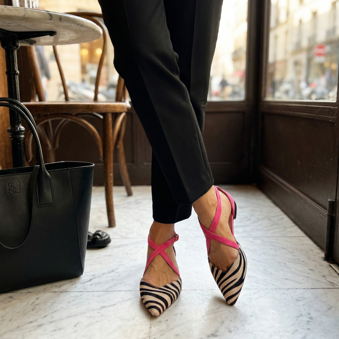 Ornella | Women's Ballerina Shoes with Straps