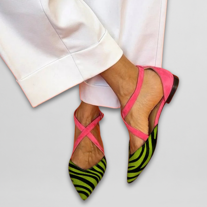 Ornella | Women's Ballerina Shoes with Straps