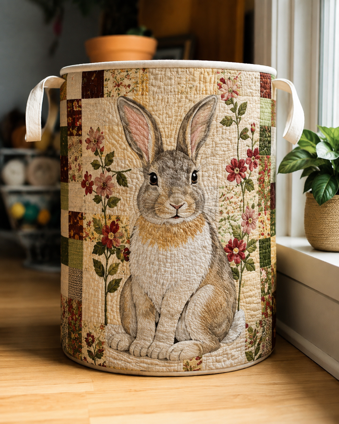 Beatrice | Hand Quilted Basket