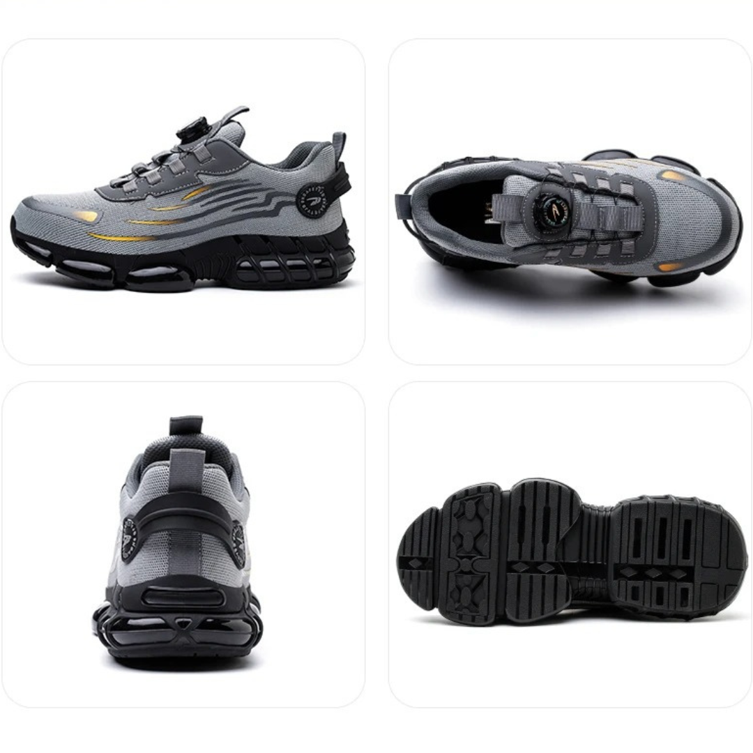 Unisex Knit Work Trainers - multiple angles