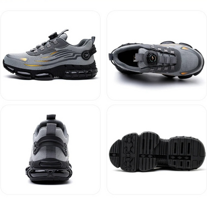 Unisex Knit Work Trainers - multiple angles