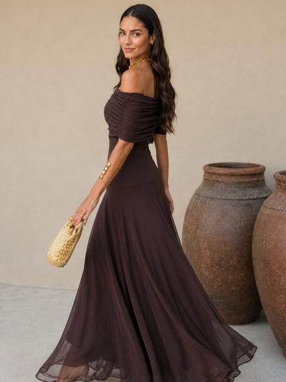 Adriana™ | Toledo-Style Dress in Brown