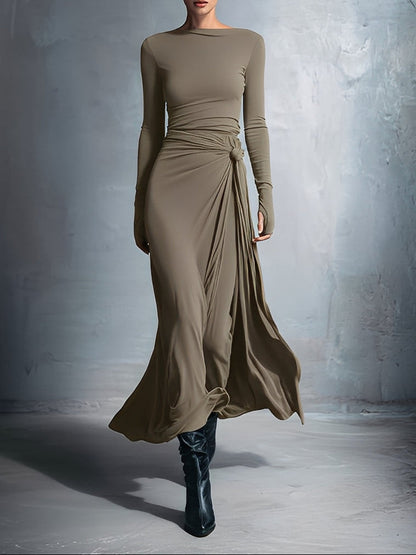 Naomie | Maxi Dress with Side Knot