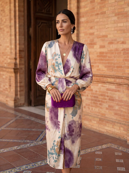 Olivia™ | Valeria-Style V-Neck Dress